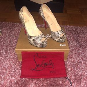 Christian Louboutin Hyper Prive 120 - water-snake